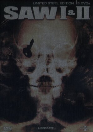 Saw 1 & 2 (Limited Edition, Steelbook, 3 DVDs)