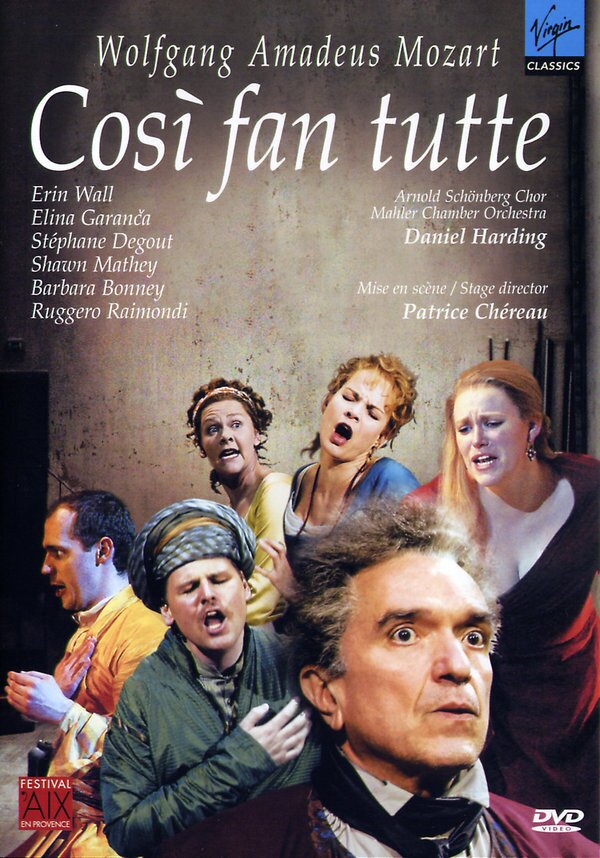 Mahler Chamber Orchestra, Daniel Harding & Erin Wall - Mozart - Così fan tutte 2 DVDs