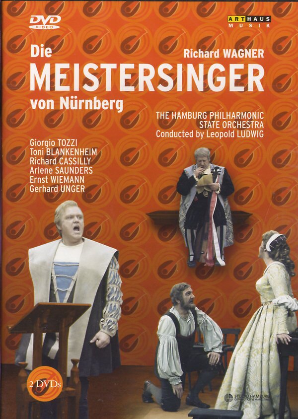 Hamburger Staatsoper, Leopold Ludwig & Giorgio Tozzi - Wagner - Die Meistersinger von Nürnberg Arthaus Musik, 2 DVDs