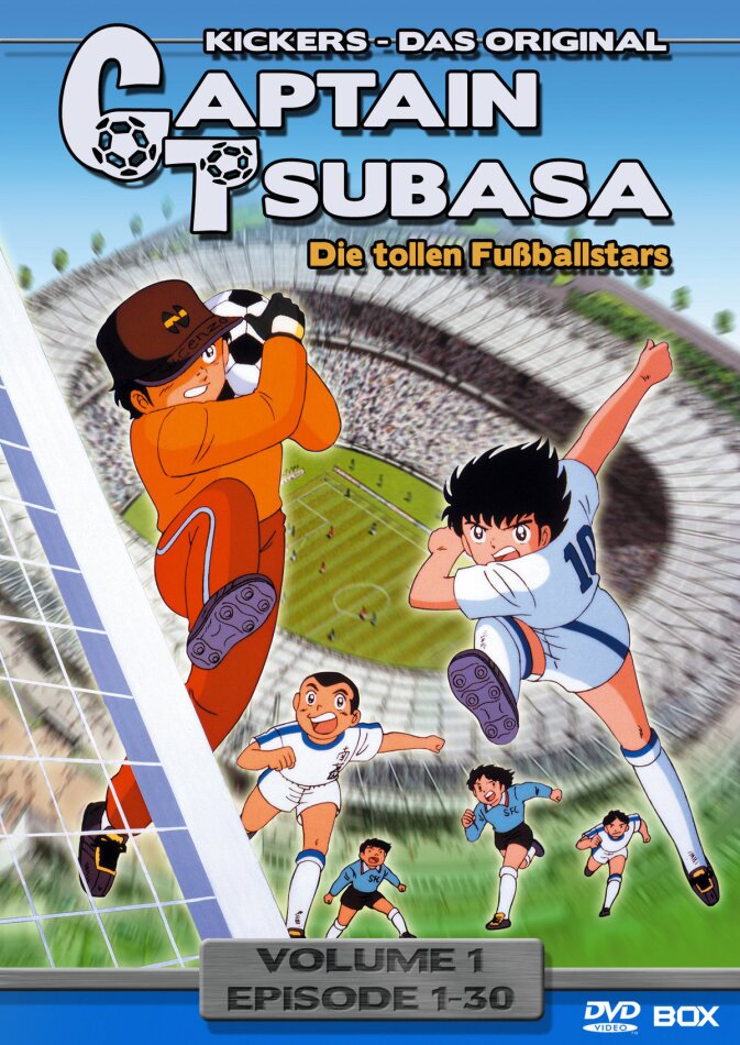 Captain Tsubasa - Die tollen Fussballstars - Vol. 1 6 DVDs