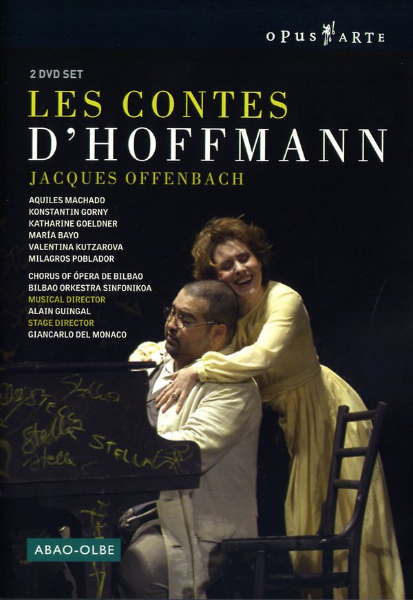 Bilbao Orkestra Sinfonikoa, Alain Guingal & Aquiles Machado - Offenbach - Les contes d'Hoffmann Opus Arte, 2 DVD