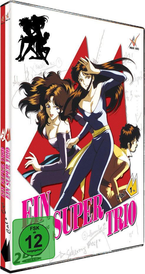 Cat's Eye - Ein Supertrio - Box 1 - Vol. 1 + 2 2 DVDs