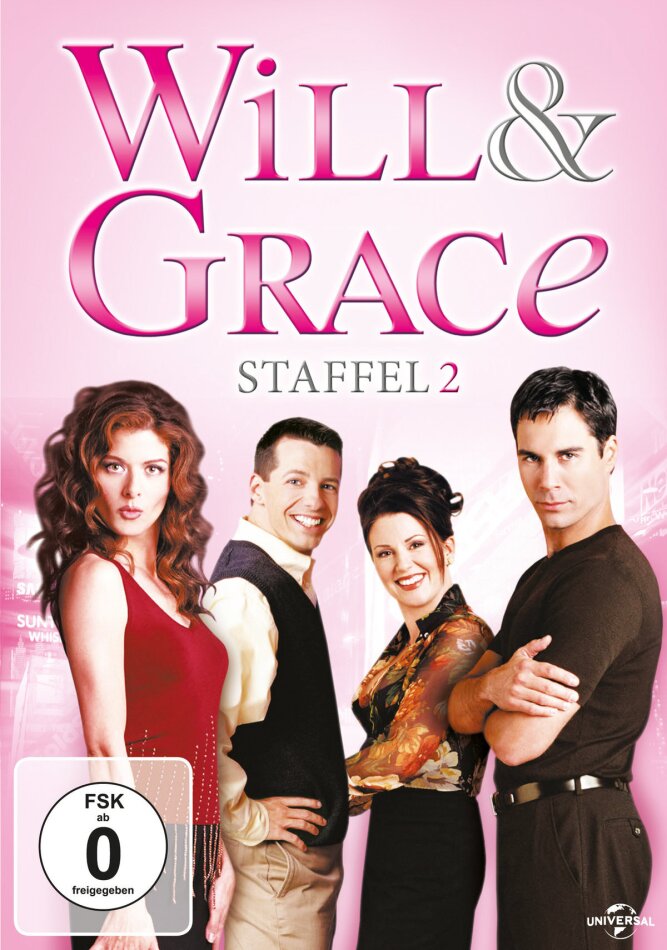 Will & Grace - Staffel 2 4 DVDs