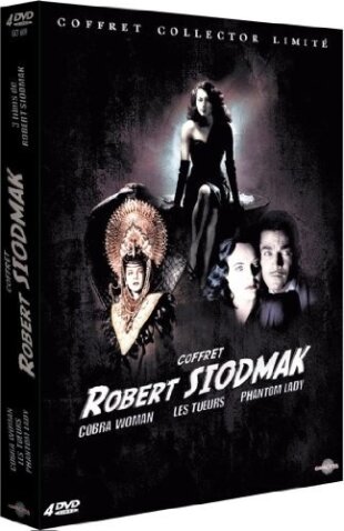 Coffret Robert Siodmak - Les Tueurs / Phantom Lady / Cobra Woman (1944) 4 DVDs
