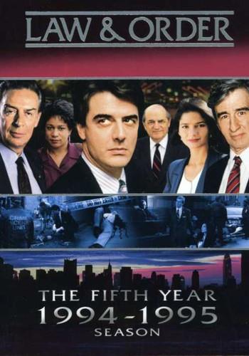 Law & Order - The Fifth Year 5 DVD