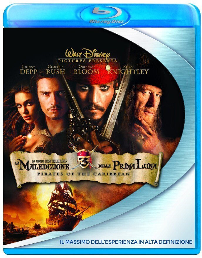 Pirati dei Caraibi - La maledizione della prima luna (2003) 2 Blu-ray