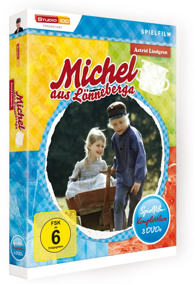 Michel aus Lönneberga - Spielfilm Edition Studio 100, 3 DVDs