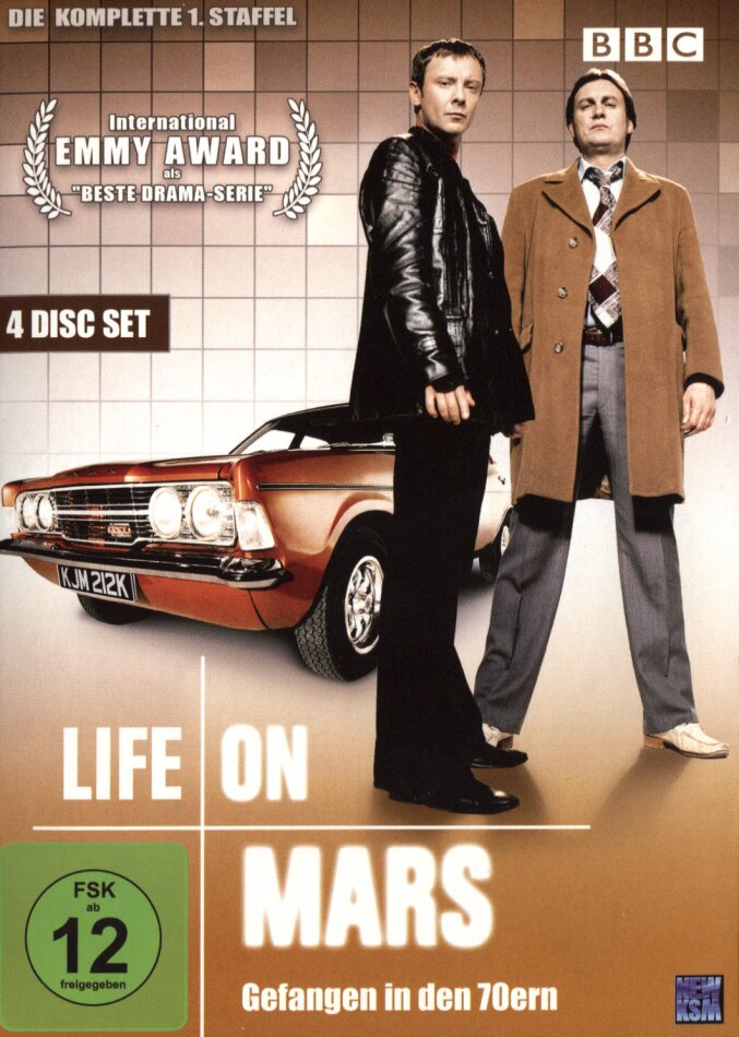 Life on Mars - Gefangen in den 70ern - Staffel 1 4 DVDs