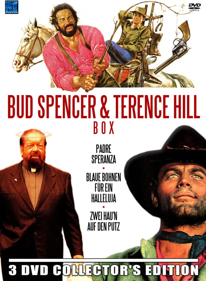 Bud Spencer & Terence Hill Box Collector's Edition, 3 DVDs