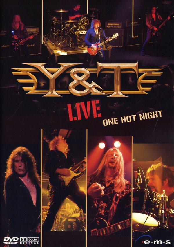 Y & T - One Hot Night Live 2 DVDs + CD