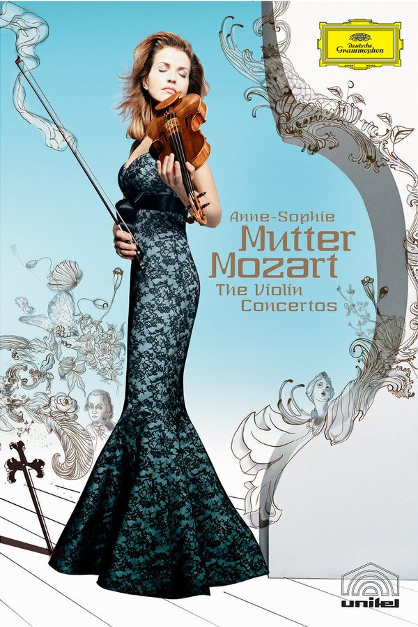 Anne-Sophie Mutter - Mozart - Violin Concertos Nos. 1-5 Deutsche Grammophon, 2 DVDs