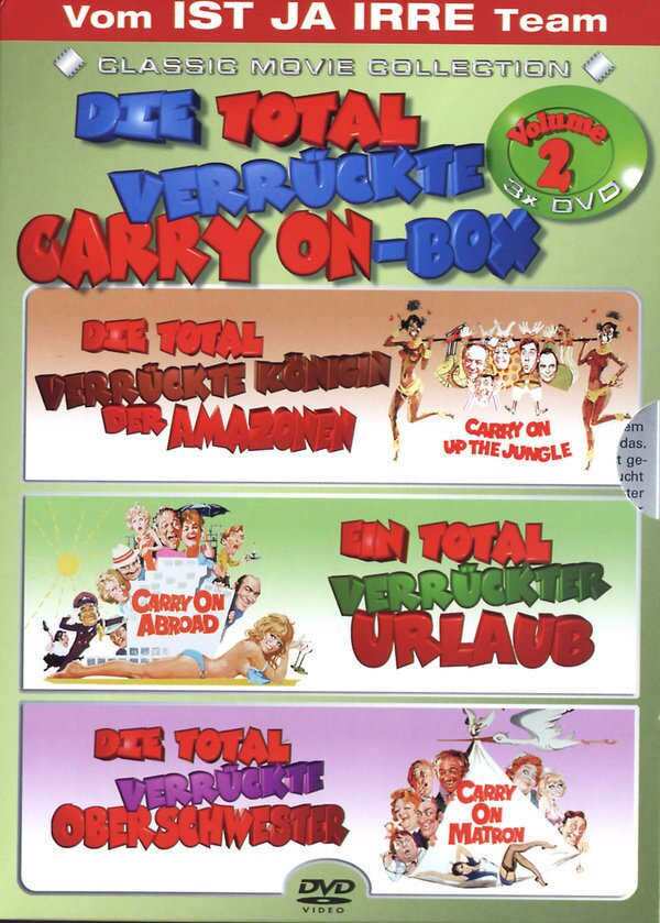 Die total verrückte Carry On-Box 2 3 DVDs