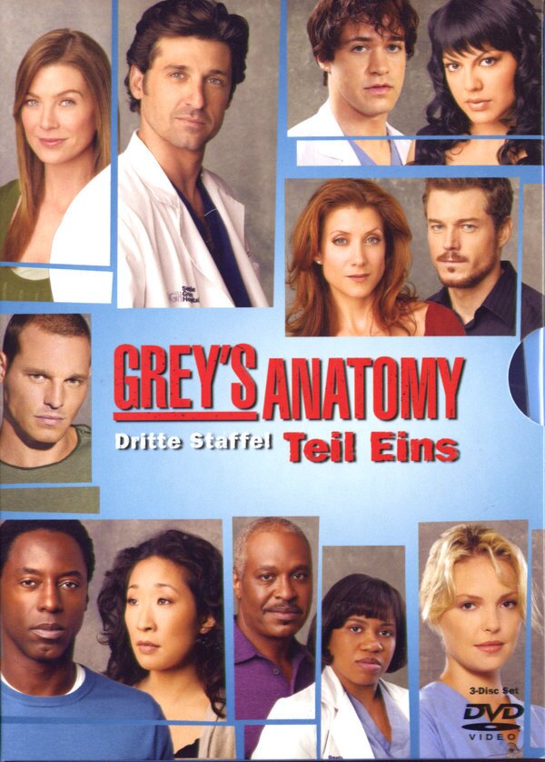 Grey's anatomy - Staffel 3.1 3 DVDs