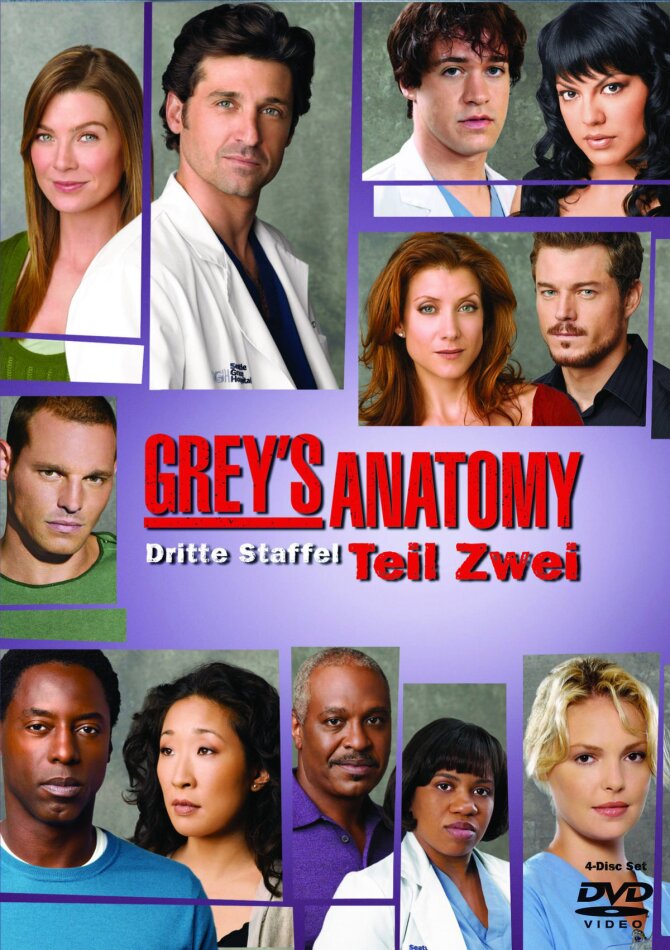 Grey's anatomy - Staffel 3.2 4 DVDs