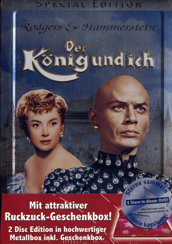 Der König und Ich (1956) Special Edition, Steelbook, 2 DVDs