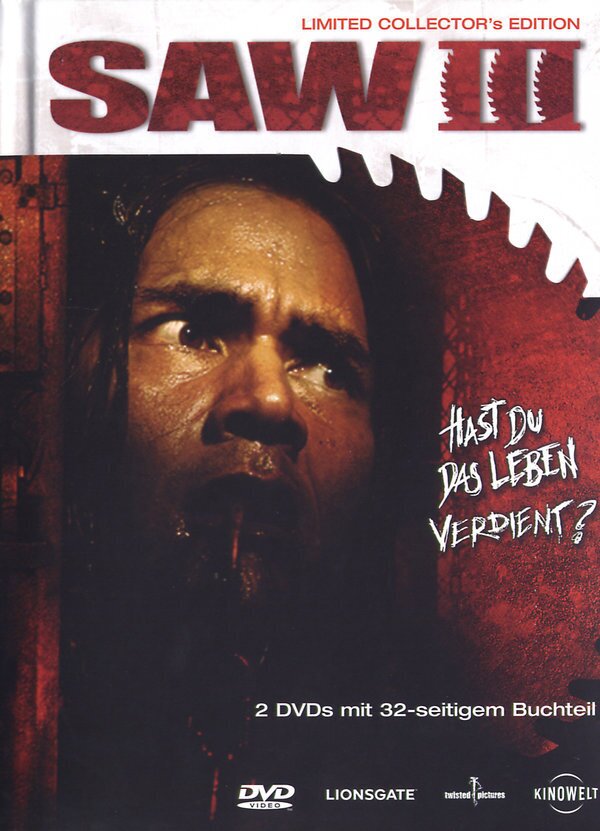 Saw 3 (2006) Collector's Edition, Edizione Limitata, Mediabook, Uncut, 2 DVD