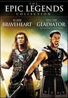 Epic Legends Collections - Braveheart / Gladiator 2 DVDs