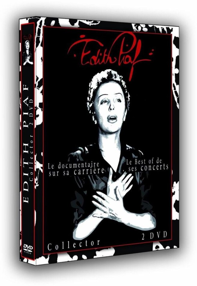 Edith Piaf - Best of concerts / Documentaire sur sa carrière 2 DVDs