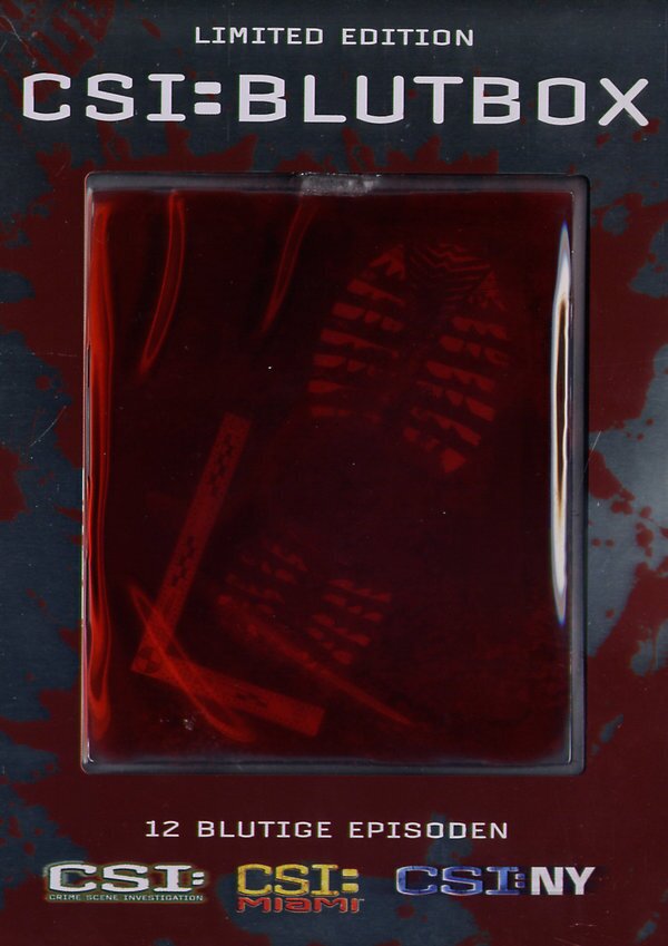 CSI - Blutbox Edizione Limitata, 3 DVD