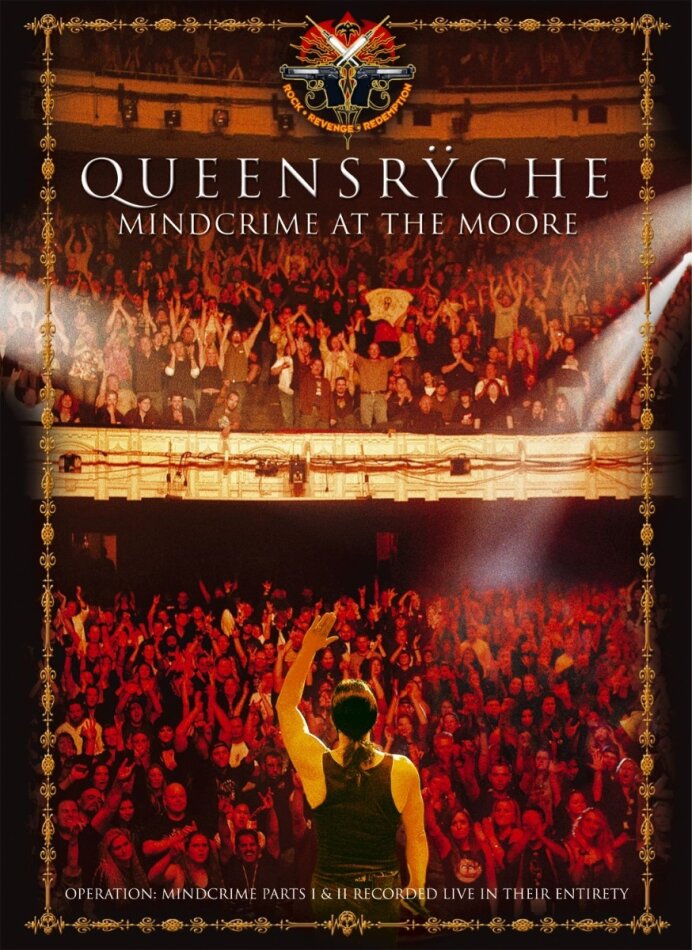 Queensryche - Mindcrime at the Moore 2 DVDs
