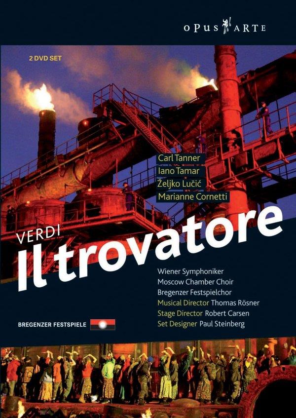 Wiener Symphoniker, Thomas Rösner & Carl Tanner - Verdi - Il Trovatore Opus Arte, Bregenzer Festspiele, 2 DVDs