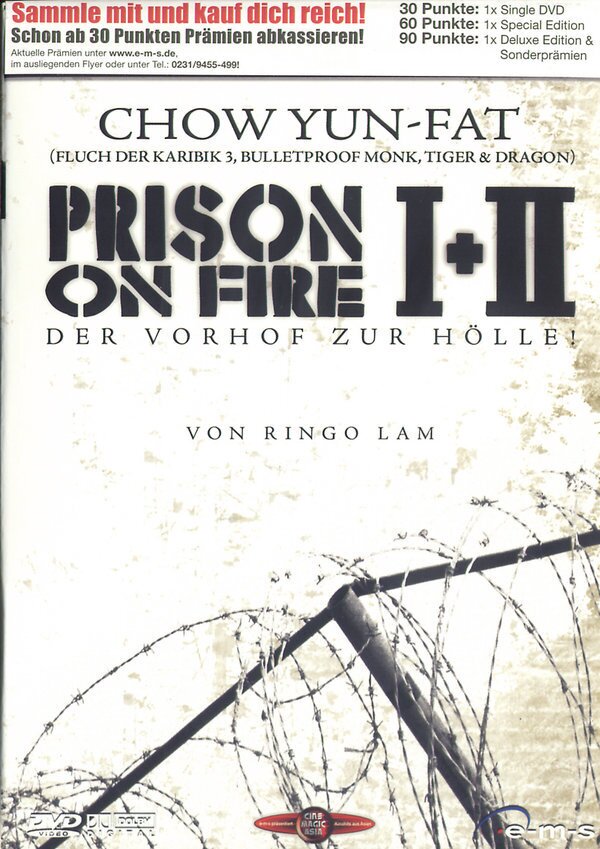 Prison on Fire 1 & 2 2 DVDs