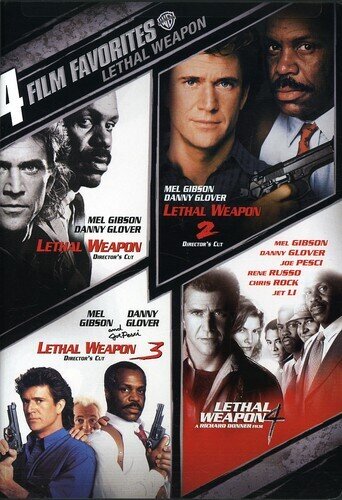 Lethal Weapon 1-4 - 4 Film Favorites 2 DVD