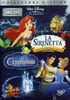 La Sirenetta / Cenerentola Steelbook, 4 DVD