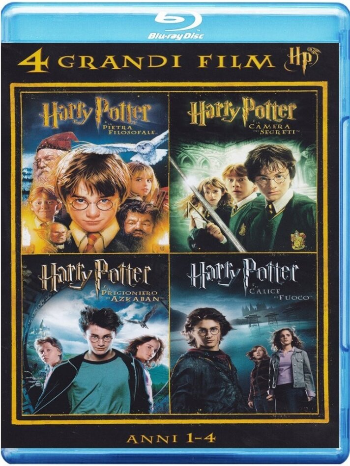 Harry Potter Collection - 4 Grandi Film - Vol. 1 4 Blu-ray
