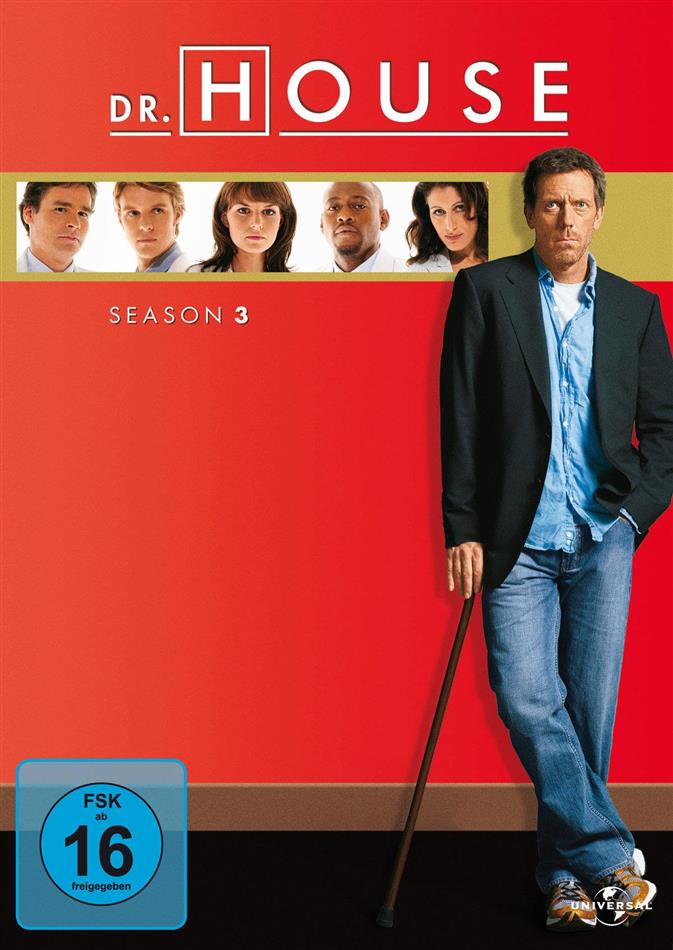 Dr. House - Staffel 3 6 DVDs