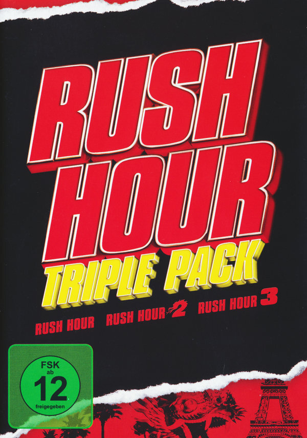 Rush Hour Triple Pack 3 DVDs