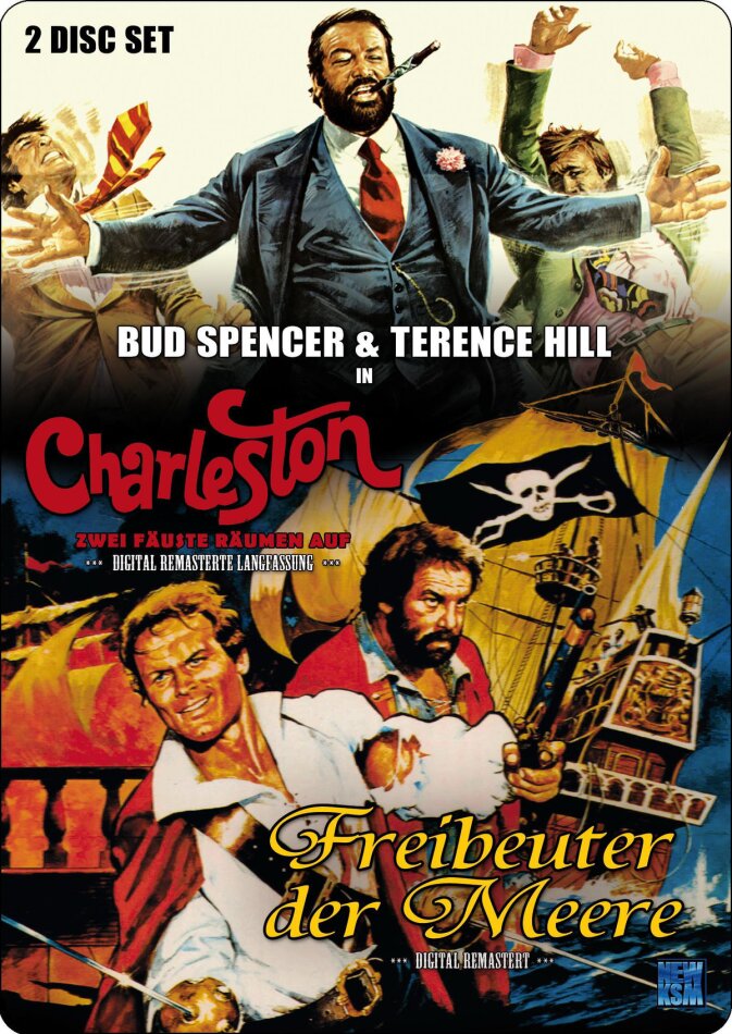 Charleston & Freibeuter der Meere - (Metalpack 2 DVDs)