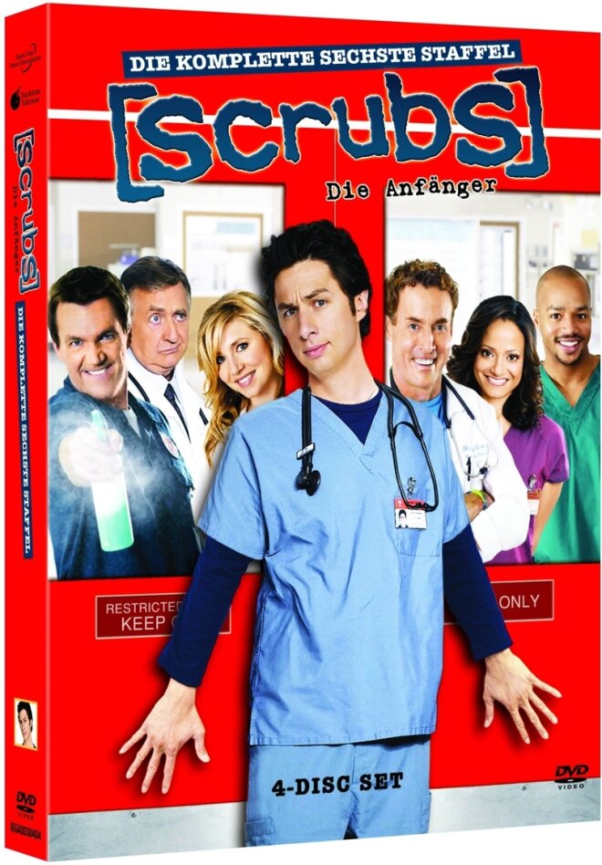 Scrubs - Staffel 6 4 DVDs