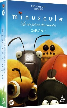 Minuscule - La vie priv&eacute;e des insectes - Saison 1 - Vol. 1 &agrave; 4 (4 DVD)