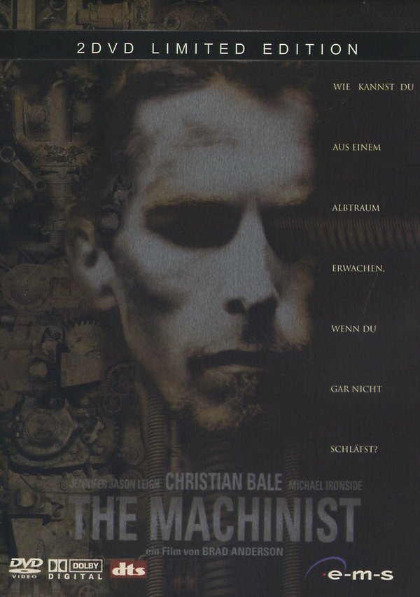 The Machinist (2004) Limited Edition, Steelbook, 2 DVDs
