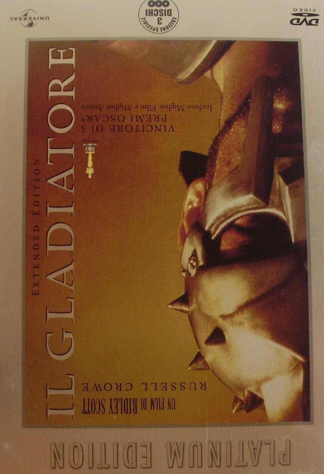 Il gladiatore (2000) Platinum Edition, 3 DVD