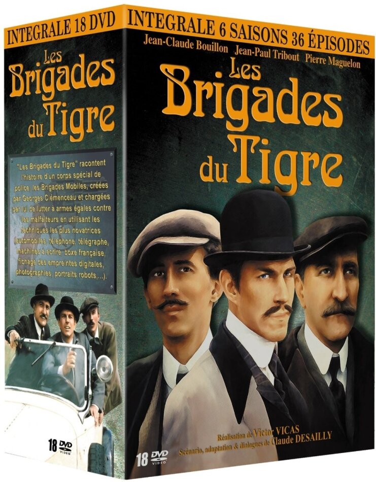 Les brigades du tigre - L'initégrale de la serie Coffret, 18 DVD