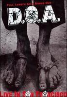 D.O.A. - Live in San Francisco 2 DVDs