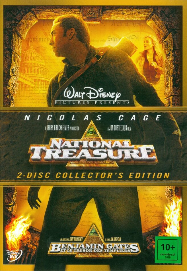 National Treasure - Benjamin Gates et le trésor des templiers (2004) Édition Collector, 2 DVD
