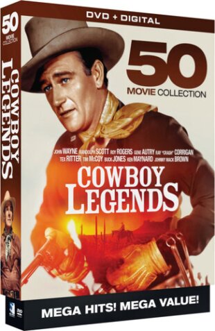 Cowboy Legends - 50 Movie Megapack 10 DVDs