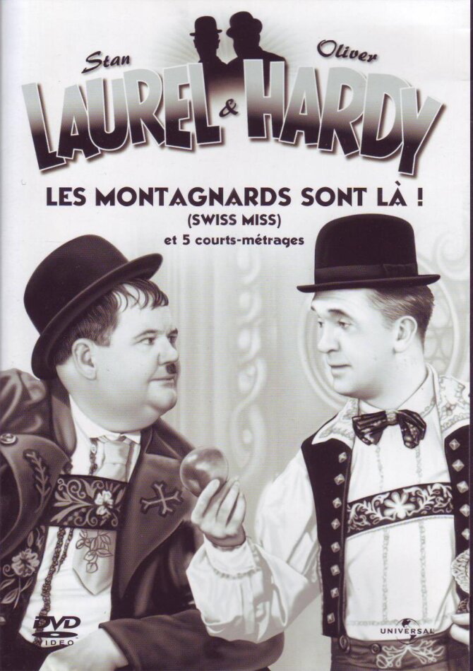 Laurel & Hardy - Les montagnards sont là n/b
