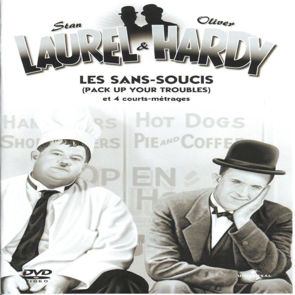 Laurel & Hardy - Les sans-soucis n/b