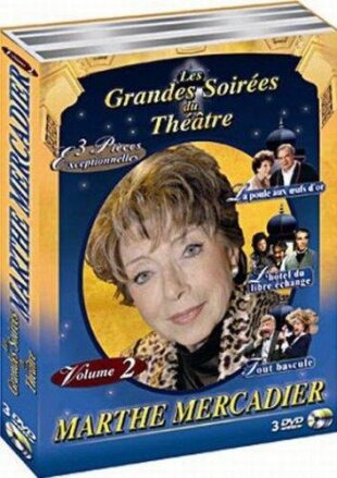 Marthe Mercadier - Vol. 2 (1979) Les Grandes Soirées du Théâtre, 3 DVD