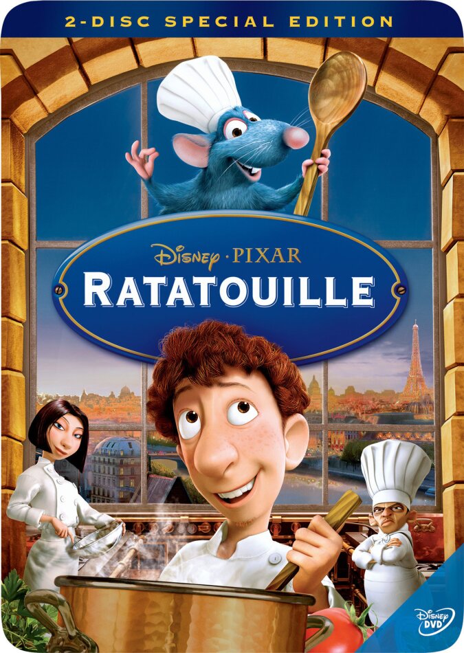 Ratatouille (2007) Édition Spéciale, Steelbook, 2 DVD