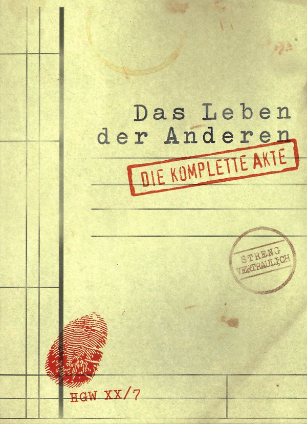 Das Leben der Anderen - Die komplette Akte (2006) Limited Edition, 2 DVDs + CD