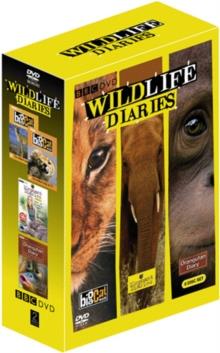 The Wildlife Diaries Box, 4 DVDs