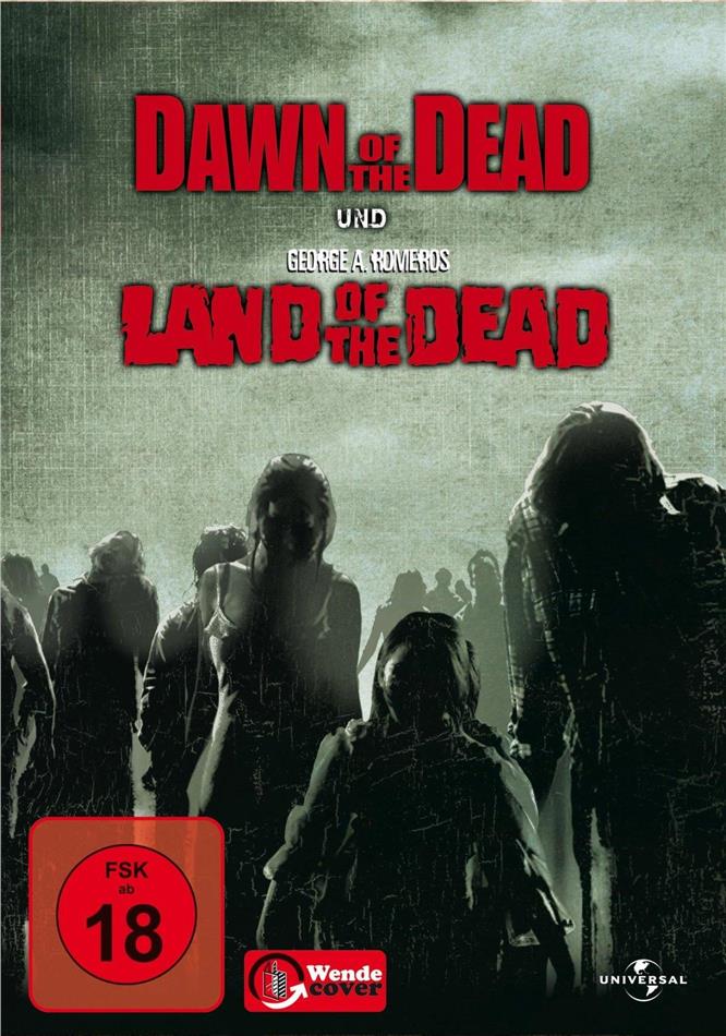 Land of the dead / Dawn of the dead 2 DVDs