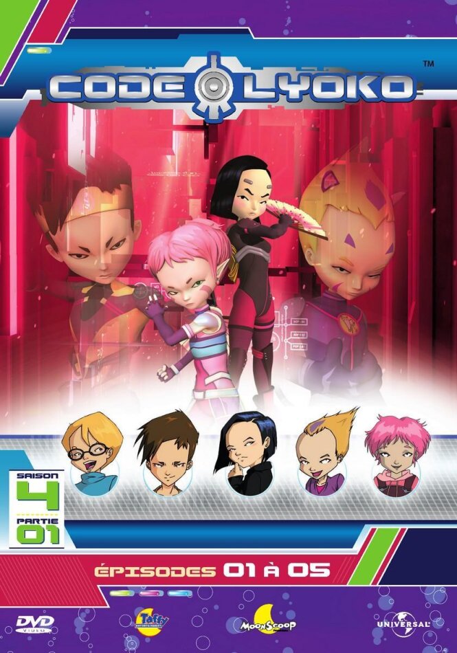 Code Lyoko - Saison 4 Vol. 1 3 DVD