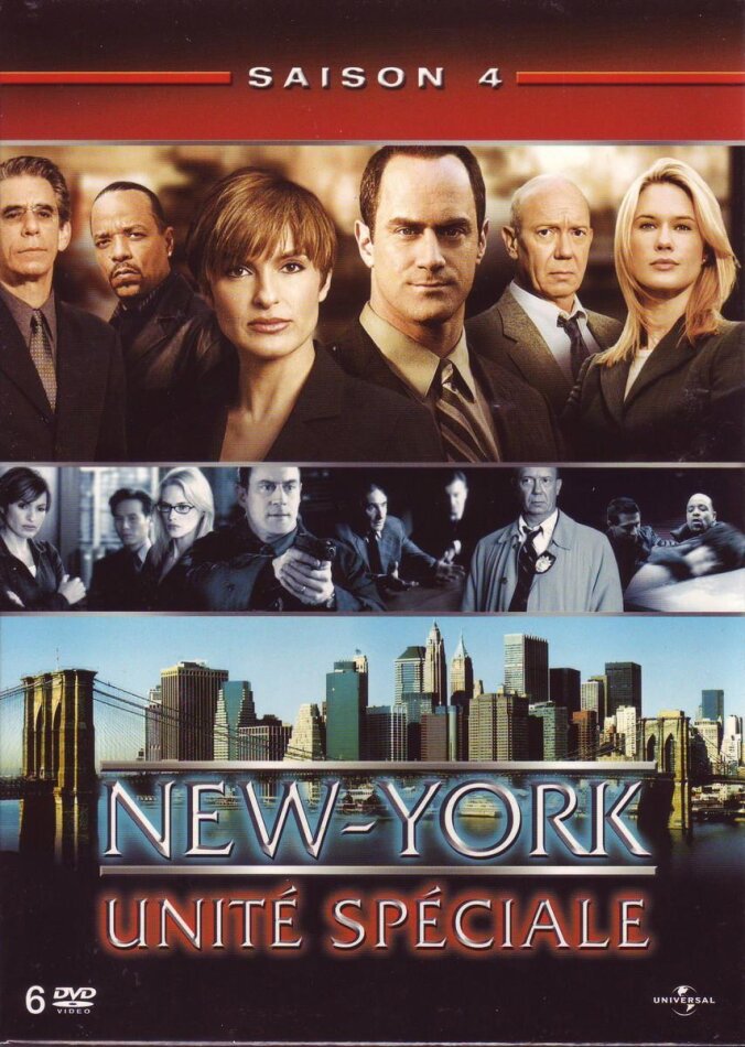 New York Unité Spéciale - Saison 4 6 DVDs