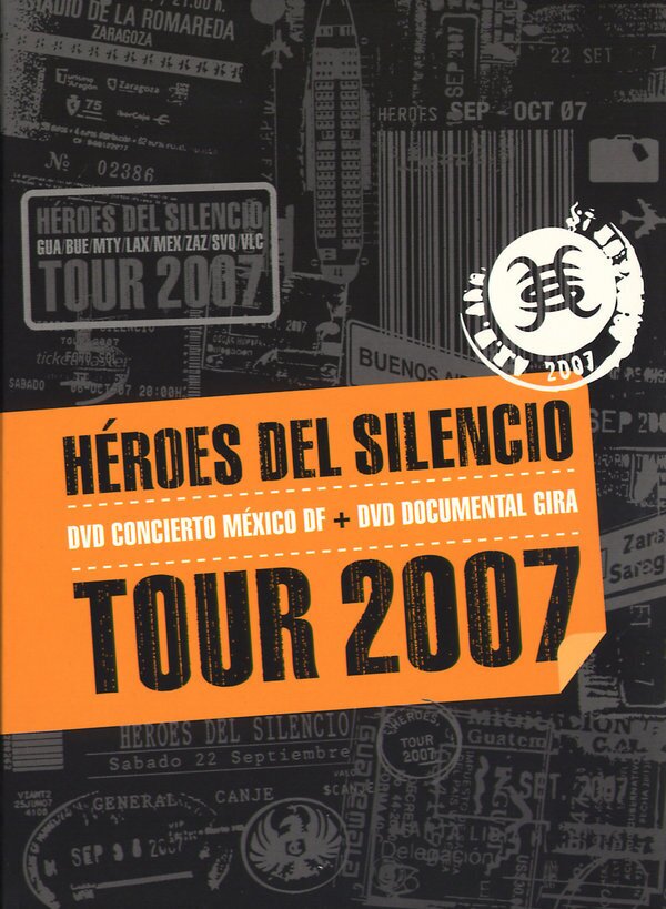 Heroes Del Silencio - Tour 2007 2 DVDs